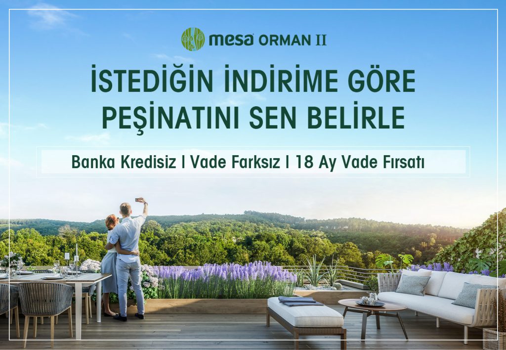 Mesa Orman 2 Çubuklu