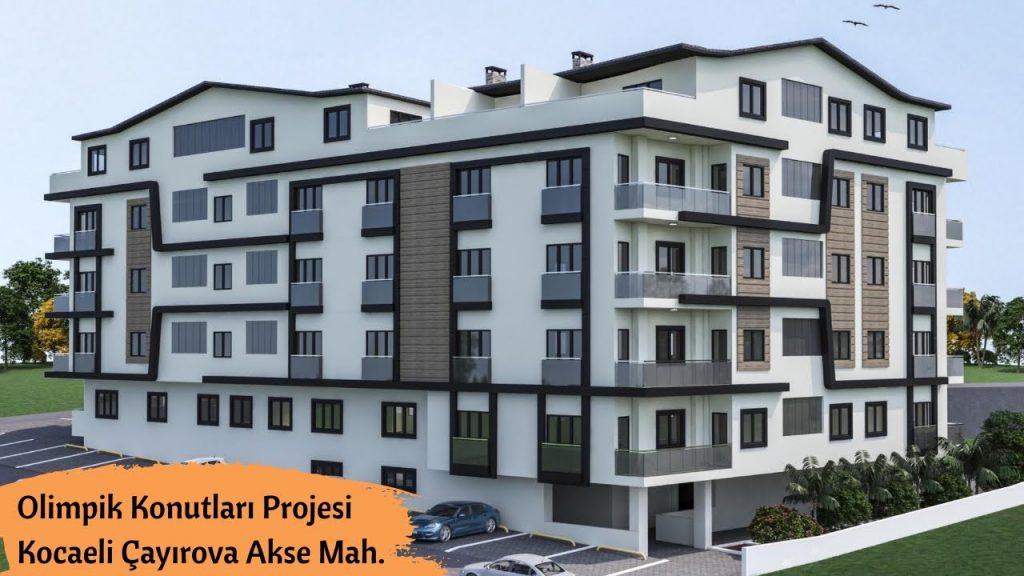 Kocaeli Çayırova Olimpik Konutları Projesinde Satılık Daireler
