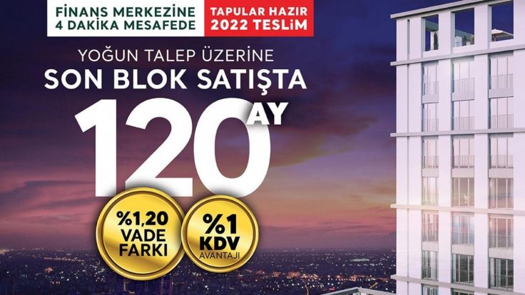 Quattro İstanbul Projesinde Tapular Hazır 2022 Teslim!